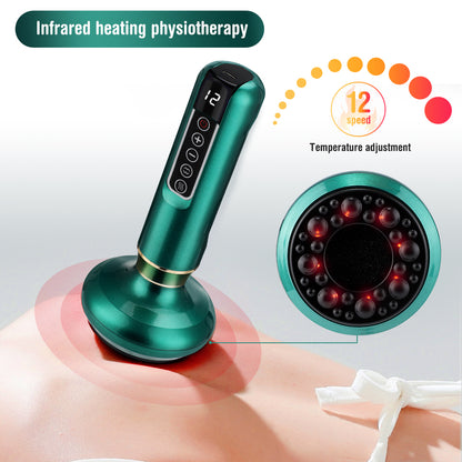 Electric Vacuum Cupping Massager For Body Anti-Cellulite