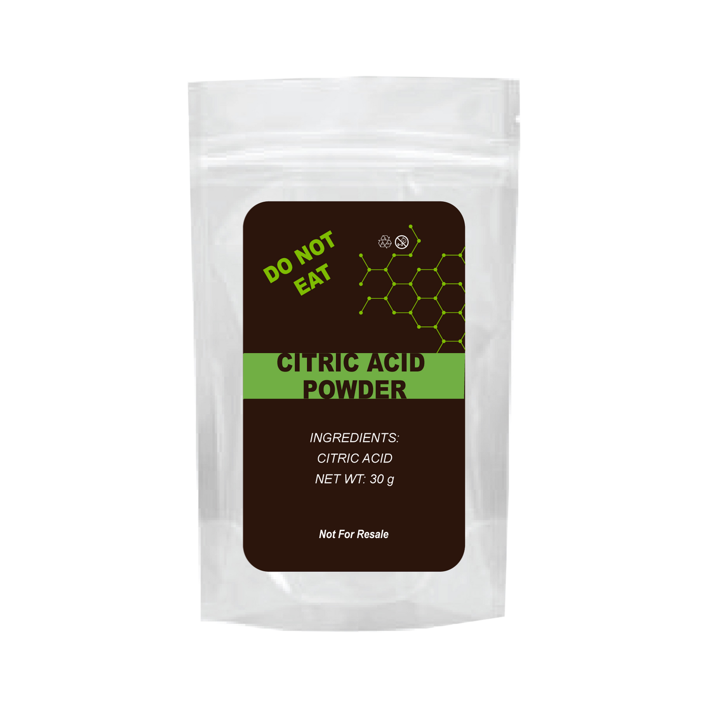 Citric acid powder, 30g per pack (24 PACKS)