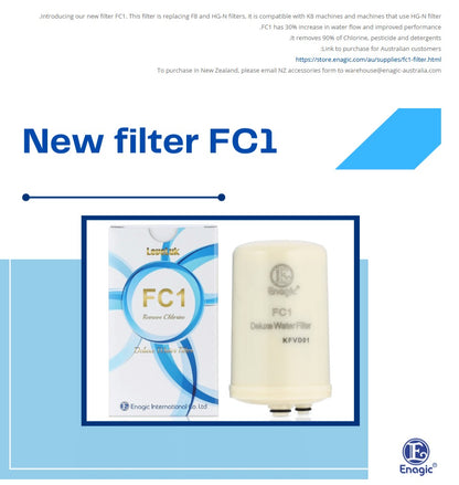 Enagic Kangen Water Filter, for K8 & SD501  (FC1)