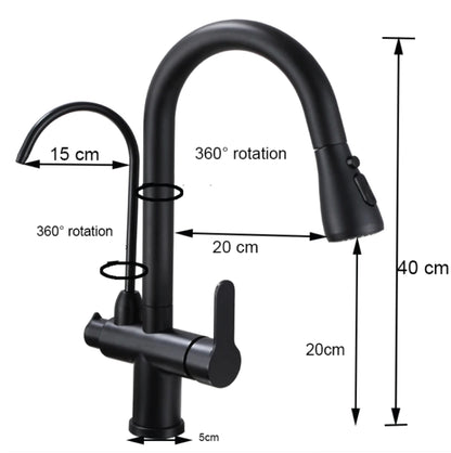 Life Changing Solution - Dual Handle Kitchen Tap